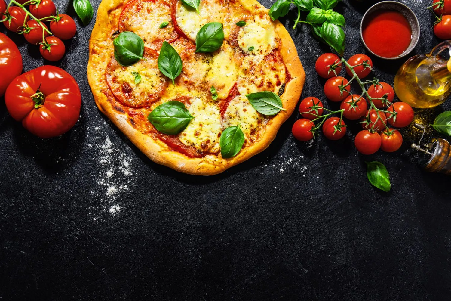 Pizza background